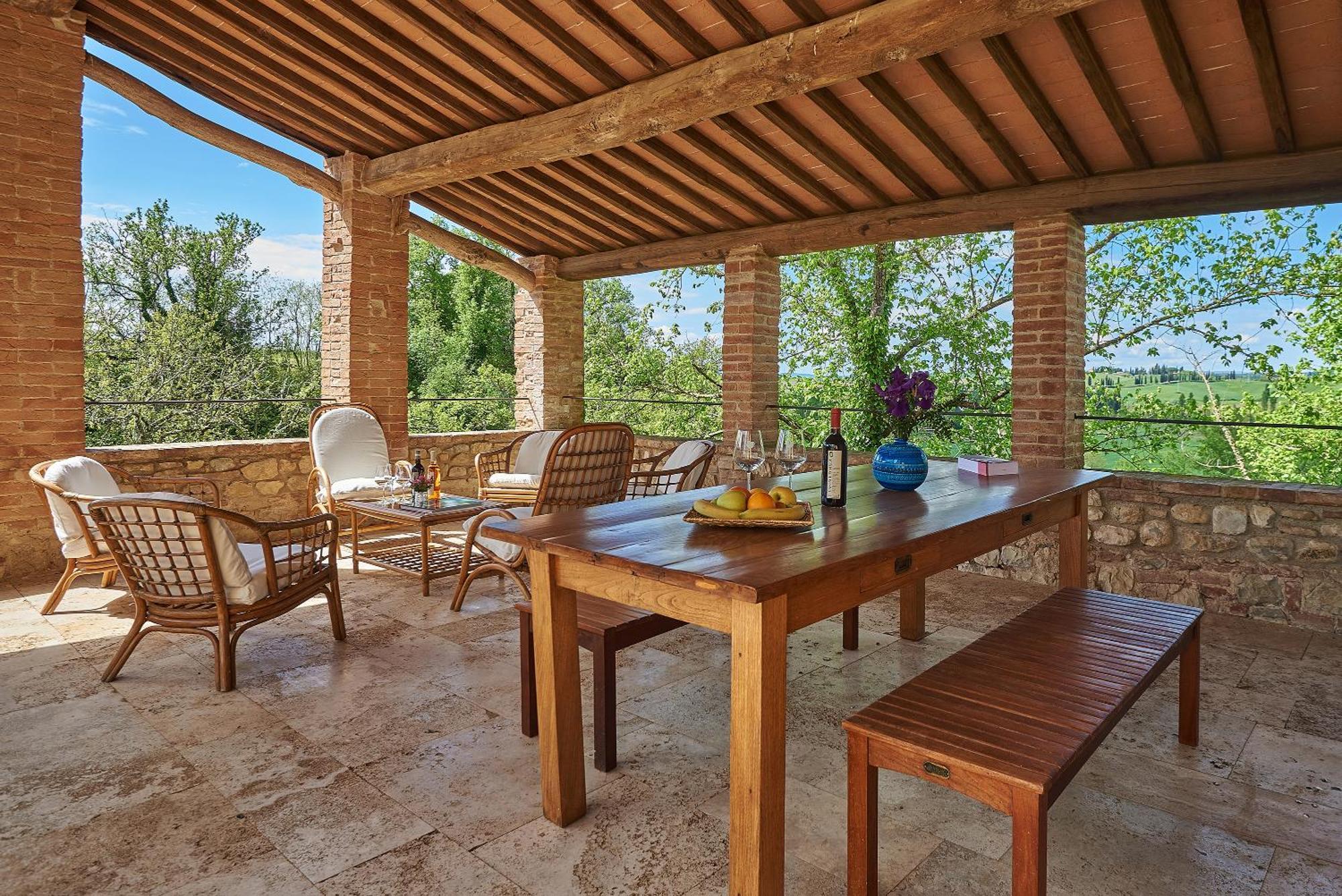 La Gazzara Castell'In Villa Castelnuovo Berardenga Dış mekan fotoğraf