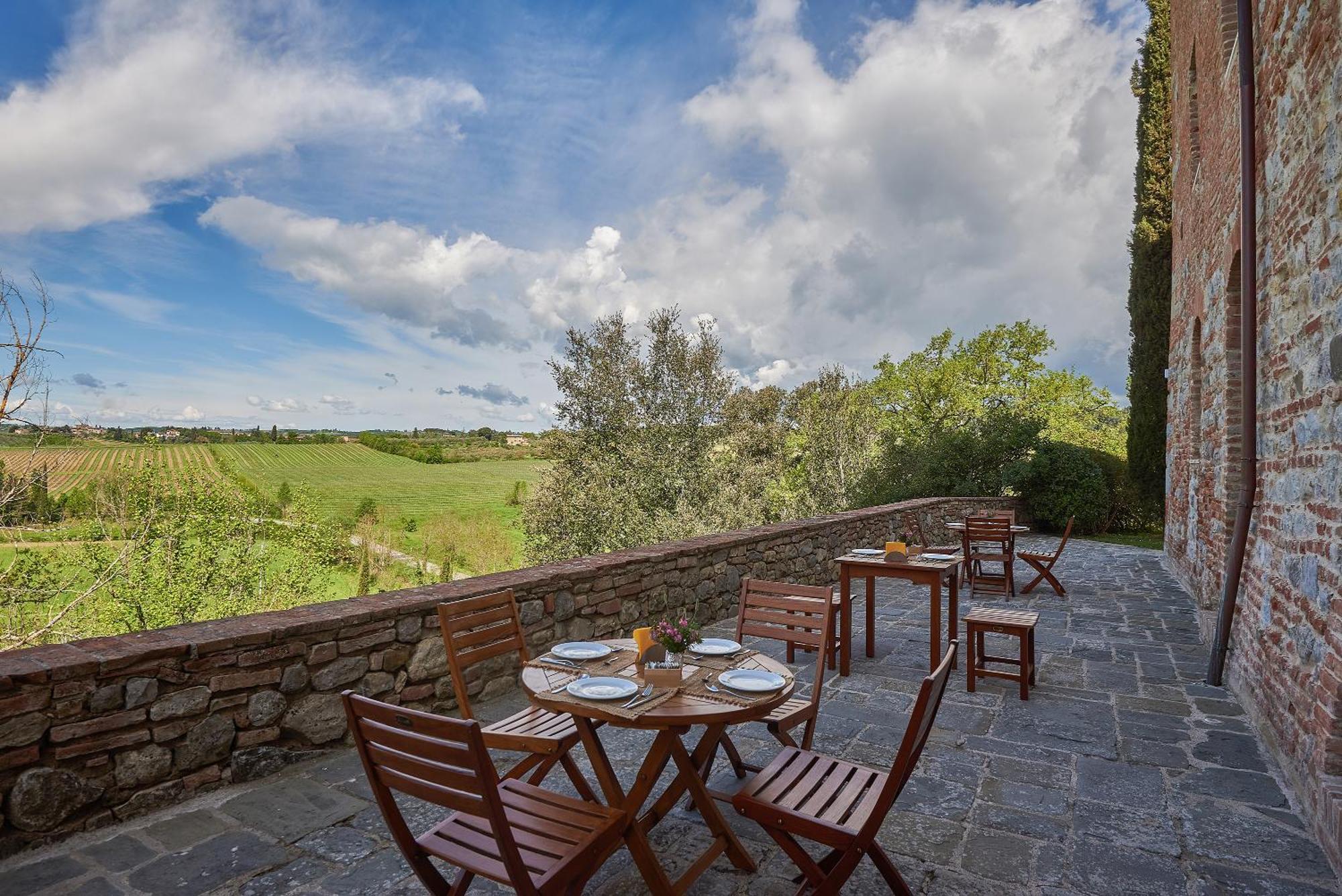 La Gazzara Castell'In Villa Castelnuovo Berardenga Dış mekan fotoğraf