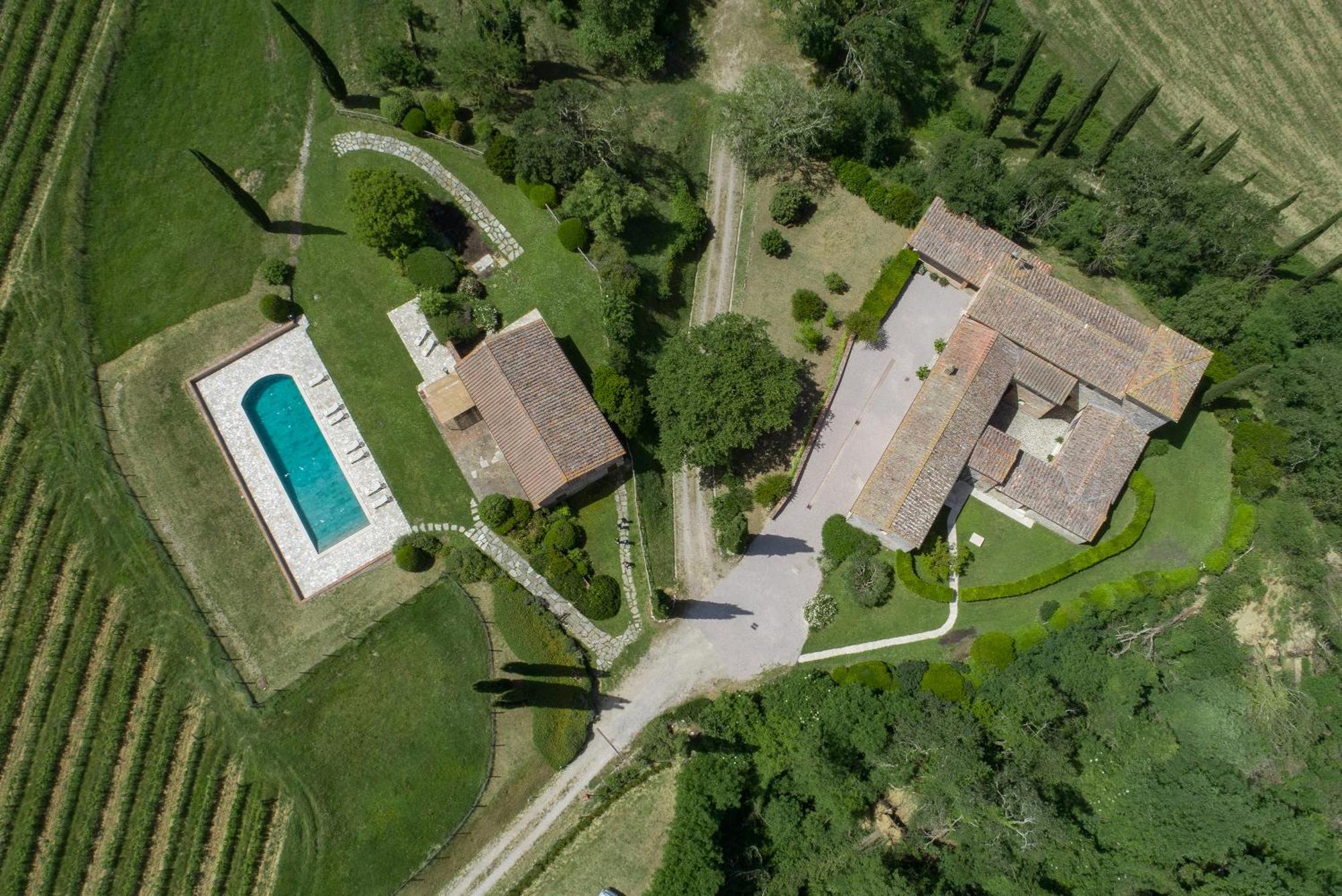 La Gazzara Castell'In Villa Castelnuovo Berardenga Dış mekan fotoğraf